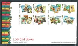 GROSSBRITANNIEN GRANDE BRETAGNE GB 2017 LADYBIRD BOOKS SET OF 8V. FDC SG 3999-4006 MI 4090-97 YT 4493-500 SC 3650-57 - 2011-2020 Decimal Issues