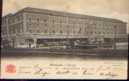 BRUXELLES « L’entrepôt»- Ed. Grand Bazar Anspach, Bxl (1904). - Transport (sea) - Harbour