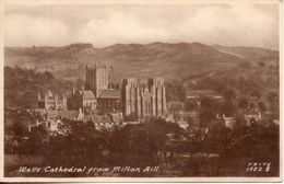 Angleterre. Wells Catheral From Milton Hill - Wells