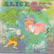 45 TOURS CHRISTIANE MINAZZOLI VISADISC VI356 ALICE AU PAYS DES MERVELLES - Kinderlieder