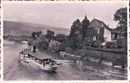 Navigation Sur Le Canal De La Thielle Le S/s Fribourg ? (250) - Thielle