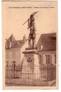 ST-PIERRE-le-MOUTIER: Statue De Jeane D'Arc - Saint Pierre Le Moutier