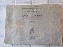 Beethoven Symphonies Volumes 2 - 6 A 9 - Piano - A-C