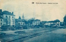 87 - NIEUL - HAUTE VIENNE - QUARTIER DE LA GARE - VOIR SCANS - Nieul