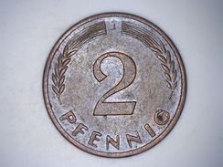 ALLEMAGNE  2 PFENNIG 1969 J - 2 Pfennig