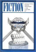 Fiction N° 224, Août 1972 (TBE+) - Fiction