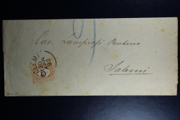 Italy : Cover 1890 Salemi - European And Asian Offices