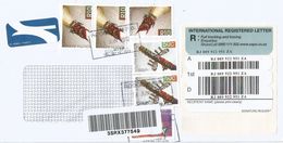 South Africa 2012 Roggebaai Fish Beads Jewellery Ceremonial Whisk Barcoded Registered Cover - Covers & Documents