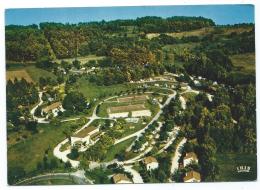 CP LES PERIERES, SARLAT, CAMP DE TOURISME, VUE AERIENNE, SON HOTEL, SES BUNGALOWS, CAMPING CARAVANING, DORDOGNE 24 - Sarlat La Caneda