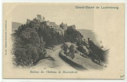 Ruines Du Chateau De Bourscheid Um 1900 - Bourscheid