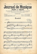 Journal De Musique N° 51 (Piano Et Chant) Avec Partitions: Rondel, La Mère Et L'Enfant (Berceuse), Liaison Dangereuse - Other & Unclassified