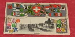 Boncourt - Blasons - Timbres - Carte Gaufrée ::: Suisse  ----------- 437 - Boncourt