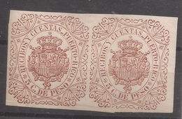 1882 Ingresos Forbin 7** Puerto Rico-Recibos Y Cuentas-estampillada MNH - Fiscaux-postaux