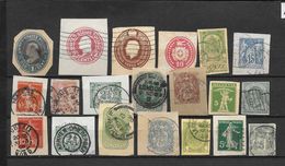 LOTE 1394  ///  LOTE DE MATASELLOS ANTIGUOS MUNDIALES - Vrac (max 999 Timbres)