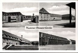 ! S/w Ansichtskarte Bremen Grohn, Bundeswehr Kaserne - Kazerne