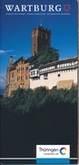 BRD Eisenach Wartburg UNESCO Welterbe U.a. Luther Reformation Faltblatt 16 Seiten - Thüringen