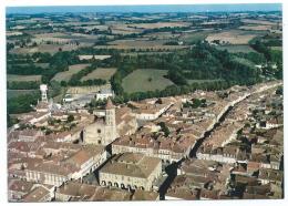 CP FLEURANCE, VUE GENERALE AERIENNE, GERS 32 - Fleurance