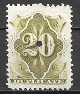 Etats Unis N° 67 Télégraphe YVERT NEUF * - Telegraph Stamps