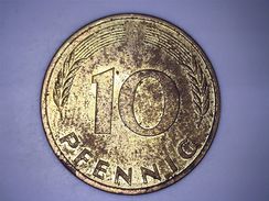 ALLEMAGNE 10 PFENNIG 1981 F - 10 Pfennig