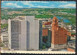 °°° 9314 - USA - MN - MAYO CLINIC BUILDINGS - A VIEW OF ROCHESTER - 1974 With Stamps °°° - Rochester