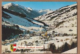 AC - SKIGEBIET SAALBACH MIT ZWOLFERKOGEL GERMANY CARTE POSTALE  POST CARD - Bad Schussenried