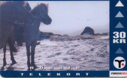 ISLAS FEROE. FO-FOT-0024. Faroese Horse. 1999-10. 25000 Ex. (007) - Féroé (Iles)