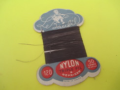 Mercerie/Carton Présentoir/Le Baufil/Nylon/Triplefil/à Repriser/St Patrick/Spécial Pour Bas Nylon /Vers1940-1960   MER57 - Altri & Non Classificati