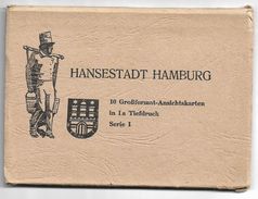 10 Grobforinat-ansichtskarten In 1a Tiefdruck Serie 1, Hansestadt Hamburg. Automobile, Ships. - Bergedorf