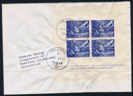 Netherlands: NVPH Nrs V402 +V 403 Used On Letter Feldpost Cancel To Germany  Legioen Legion SS - Lettres & Documents