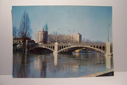 VILLENEUVE-LA-GARENNE   ---LE PONT , Crue De La Seine 1967  -  ( Pas De Reflet Sur L'original  ) - Villeneuve La Garenne