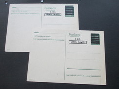 All. Besetzung Amerikanische Zone Aufbrauchsausgaben P C602 Antwortkarte 2x Ungebraucht! R.P.D. Karlsruhe - Covers & Documents