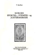 NORWAY, Norges Sportel, Stempel Og Justermerker, By T. Soot-Reyn, Bound Copy - Fiscales