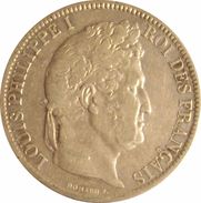 FRANCE. LOUIS PHILIPPE I. 5 FRANCS 1831 LILLE. FRANCIA - 5 Francs