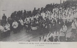 Evènements - Funérailles - Religion - Monseigneur Lecot Bordeaux - Chorale Enfants - Beerdigungen