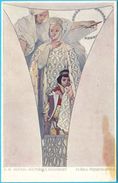 ORIGINAL - ALPHONSE MUCHA - Maternal Wisdom .... Beautifull Vintage Postcard  RRRR - Mucha, Alphonse