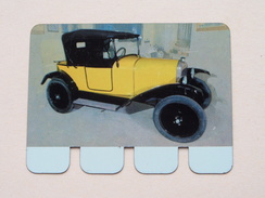 CITROEN 1922 - Coll. N° 79 NL/FR ( Plaquette C O O P - Voir Photo - IFA Metal Paris ) ! - Blechschilder (ab 1960)