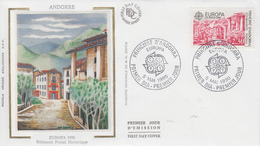 Enveloppe  FDC  1er  Jour   ANDORRE  ANDORRA    EUROPA    1990 - 1990