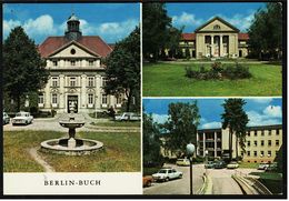Berlin-Buch  -  Städt. Klinikum  -  R. Rössle Klinik  -  Med. Verwaltung  -  Mehrbild-Ansichtskarte Ca. 1978  (7463) - Buch