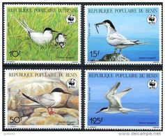 BENIN, WWF, Oiseaux, Yvert 669/72 ** Neuf Sans Charniere. MNH - Neufs