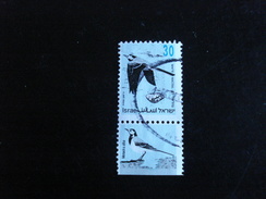 Israel - Année 1992  - Motacilla Alba - Y.T. 1195 - Oblitéré Avec Tabs - Used With Tabs - Usati (con Tab)