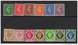 GRANDE BRETAGNE YT 209/22 ** MNH.  (7C32) - Neufs