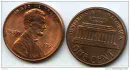 Etats-Unis USA 1 Cent 1986 KM 201 - 1959-…: Lincoln, Memorial Reverse