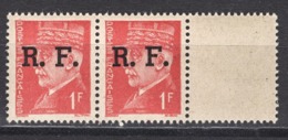 FRANCE 1944 - PAIRE N° 8 / LYON / NEUFS** - Befreiung