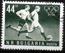 BULGARIE  N° 870  Oblitere    Jo 1956     Football Soccer  Fussball - Used Stamps