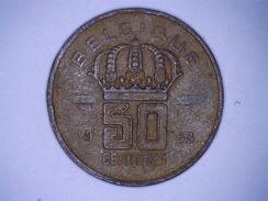 BELGIQUE - 50 CENTIMES 1953 - BAUDOUIN I - 50 Centimes