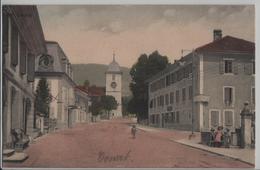 Couvet - Eglise - Animee - Photo: W. Bous - Couvet