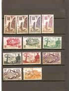 SAINT PIERRE ET MIQUELON  LOT  N°325 A 338 NEUF ET   OBLITERE  DE 1947 - Unused Stamps