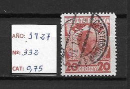 LOTE 1787  ///   POLONIA 1927   YVERT Nº: 332       ¡¡¡¡ LIQUIDATION !!!! - Used Stamps