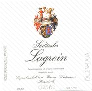 1426 - Italie - Sùdtiroler - Lagrein - Baron Widmann - Kurtatsch - Rouges