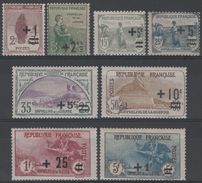 FRANCE STAMP TIMBRE YVERT 162/69 ANNEE COMPLETE 1922 NEUVE Xx LUXE, VALEUR: 530€ - ....-1939